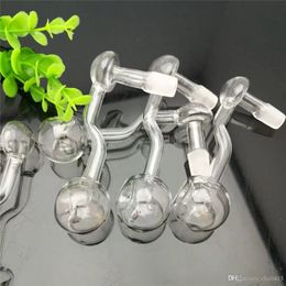 Champignon concave Guo gros bongs en verre brûleur à mazout conduites d'eau en verre plates-formes pétrolières fumer