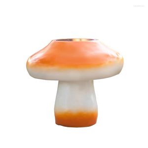 Mushroom Decoratie Lawn Lamp Solar Garden Licht voor Villa Backyard Courtyard Courtyard Real Estate Park Resort Landschap Illuminatie