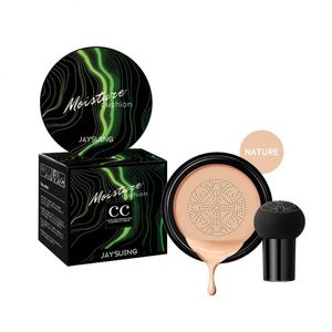 Mushroom Head Air Cushion BB Cream Foundation Oliecontrole Controle Concealer Moisturerende bleken waterdichte lucht-permeabele Cosmestics 240511