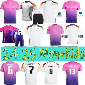 Musiala 10 Duitsland waterdichte en anti slip voetbal jerseys Havertz Kimmich 24 25 Kroos Gnabry Werner Draxler Reus Muller Gotze Men Kids Kit Fans Shirt Uniform