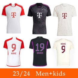 Musiala Kane 2023/2024 maillot domicile FCB Davies Kimmich Kim Min-Jae Sane Version joueur hommes enfants Kits