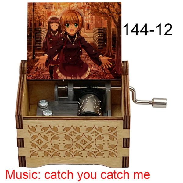 Boîte de musique Attrape You Attrapt Me Anime Cardcaptor SAKURA WOODEN GAD GAGEMM MAIN MAND