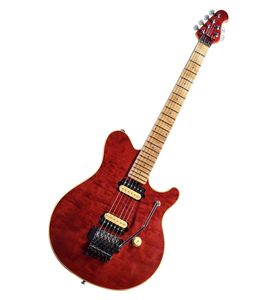 MUSIC E Halen Signature modèle RED TRANSLUCENT 1992 modèle rare Guitare Électrique