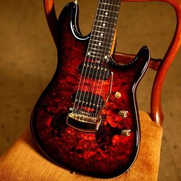 MUSIC MAN Jason Richardson String Cutlass Rorschach Red Gg U Guitarra eléctrica