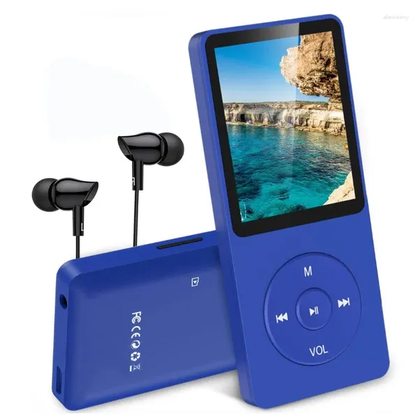 Lecteur de musique MP3 avec écran de 1.8 pouces, Mini, Compatible Bluetooth, son HIFI 5.0, avec vidéo/enregistreur vocal/Radio FM/livre électronique