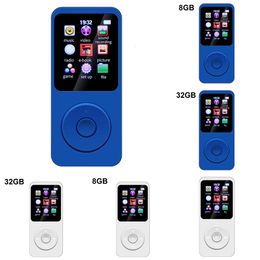 Muziek MP3-speler Bluetooth-compatibele 5.0 mini-muziekspeler Ondersteuning 128G TF-kaart met video / voicerecorder / FM-radio / e-book