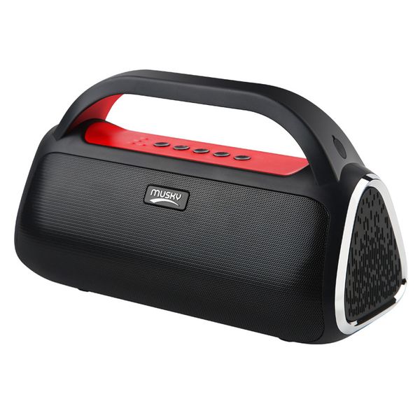 MUSKY DY18 haut-parleur Portable sans fil Bluetooth haut-parleurs barre de son Support de Sports de plein air carte TF Radio FM Aux Volume fort danse