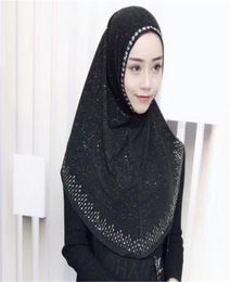 Fiffités musulmans prêts à porter Hijab instantanément instantané Alamira Muslima châle islamique Bandwarp 2012244756716