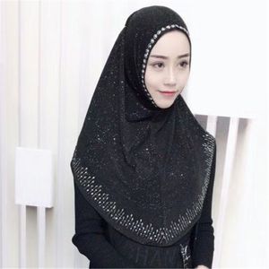 Moslim Hoofddoeken Klaar Om Te Dragen Hijab Instant Strass Al-Amira Muslima Sjaal Islamitische Hoofdband Headwarp 2012242341