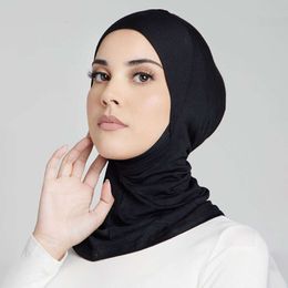 Couvre-tête de sous-écaille musulmane Femme Headscarf Hijab Caps Inner Caps Islamic Ninja Scarf Hat Bonnet