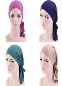 Femmes musulmanes Perte de cheveux chapeau turban chimio cancer modal pirate élastique chapeau de fruits de bonnet intérieur