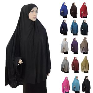 Moslimvrouwen hijab grote sjaal amira khimar boven het hoofd