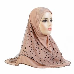 Femmes musulmanes maille Hijab écharpe instantanée une pièce Amira islamique foulard châle enveloppement Turban prière Hijabs Niqab Nikab Khimar Mujer
