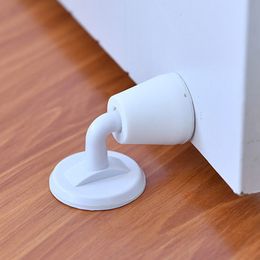 Mute Non-Punch Silicone Deur Stopper Touch Huishoudelijke Sundries Toilet Muur Absorptie Plug Anti-Bump Holder Gear Gate Resistance Zze5612