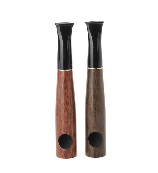 MUXIANG en bois Mini fait à la main pipe à tabac accessoire de fumée tuyau à cigares tuyaux à fumer droits portables 9mm filtre ad0081 ac00345185970