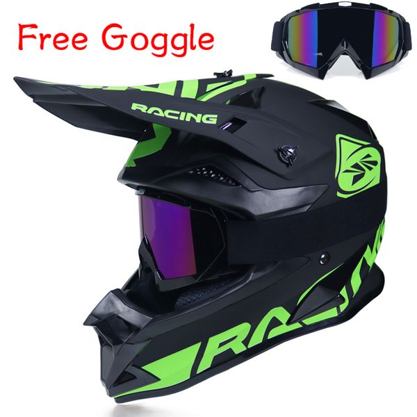 MX Casco de Motocross todoterreno Casco Capacete Cross Downhill Moto MTB ATV DH Kask para cascos de motocicleta bicicleta de montaña Dirt