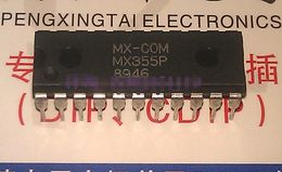 MX355P. MX355. Puce de composants électroniques CI de circuits intégrés/puces en plastique à 22 broches doubles en ligne. PDIP22 / Microélectronique