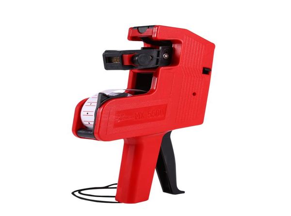 MX5500 Étiqueter étiqueter Tagage pistolet 8 chiffres Tag Sticker Gun Retail Tool Inclure les étiquettes REFILL 2333639