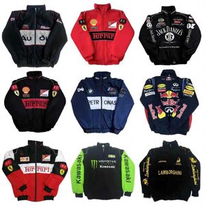 MXLW Vestes pour hommes F1 Formula One Racing Jersey William Jacket Même style Personnalisation Z2 Designer Boys Classic Ribbed Sleeves4FWU