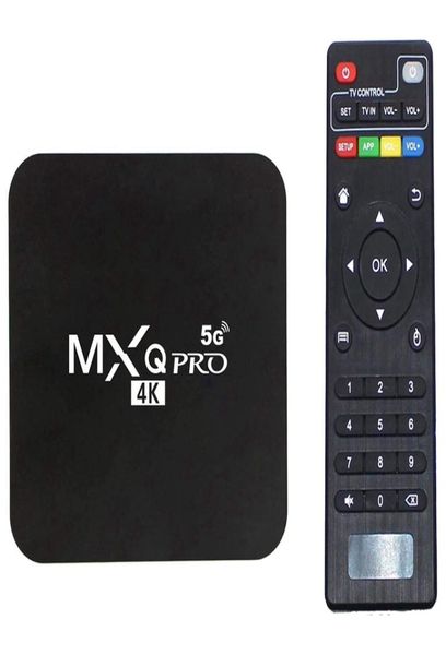 MXQ Pro Android 10 TV Box Rockship RK3228A Quad Core 4K HD Mini PC 1G 8G Wifi H265 reproductor multimedia inteligente6961478