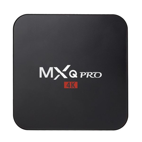 MXQ Pro Android 6.0 AMLOGIC S905X TV Boîte TAD-CORE 1GB / 8GB Bluetooth WIFI 4K HD 1080P HD Media Player DHL expédition