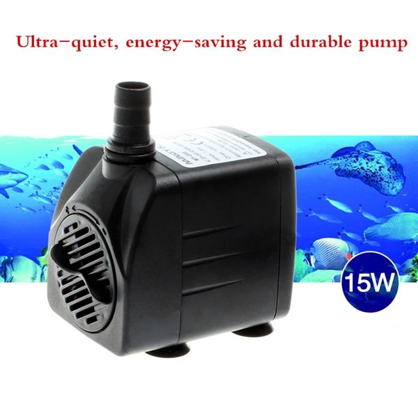 MY-068 pompe de processus à économie d'énergie micro pompes submersibles pompe de réservoir de poissons pompe de filtre Lift1.5M 15W
