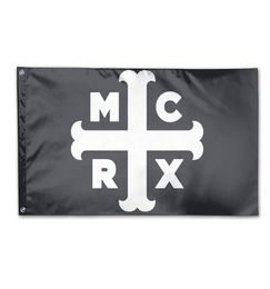 My Chemical Romance American Flag 3x5ft 100D Polyester Outdoor ou Indoor Club Digital Printing Banner et drapeaux entièrement 3653565