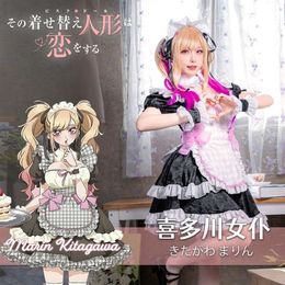 Mon déguisement Darling Marin Kitagawa Cosplay Costumes treillis femme de chambre robe Lolita jeu de rôle fête d'halloween pour femmes filles cosplay