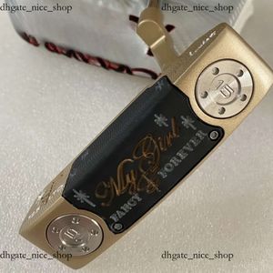 Mes filles, dames clubs de golf, Star Dollar Element Black Gold Putter 344