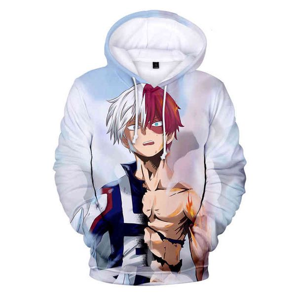 Sudaderas con capucha de My Hero Academia Anime para Hombre, Sudaderas de Manga, Sudaderas de Cosplay, Ropa de Hombre, ropa de calle Moletom, chándal Ve