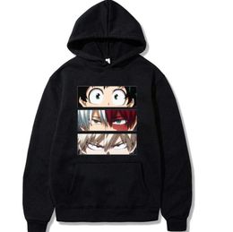 Sweat à capuche My Hero Academia MHA Deku Todoroki Bakugo Eyes, vêtements unisexes X06013477220