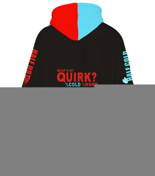 My Hero Academia Todoroki Shouto Sudadera con capucha sudaderas hombres mujeres pulóver uniformes abrigo de primavera Drop7229534