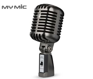My Mic FG02 Microphone d'enregistrement de Studio à condensateur rétro professionnel pour la diffusion 2106107737372
