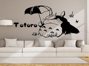 Mijn buurman totoro film stills muur stickers verwijderbare muur sticker slaapkamer woonkamer decor9370806