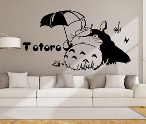 Autocollants muraux de film mon voisin Totoro, autocollants muraux amovibles, décoration de chambre à coucher et de salon, 3626644