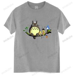 Mon voisin Totoro Studio Ghibli Tshirt doux dessin animé tenue d'anime tendance estivale unisexe col rond t-shirt à manches courtes pour hommes 21533974