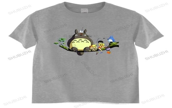 Mon voisin TOTORO Studio Ghibli Tshirt Sweet Cartoon Anime tenue Tendance estivale Unisexe Round Couf-Sleeved Tshirt pour hommes 24152494