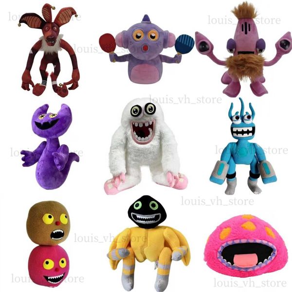 My Singing Monster Plush Mammott Fluff My Sing Monster Ghazt Plush Wubbox Doll Augh Furcorn Maw My Sing Monster Soft Toy relleno T230810