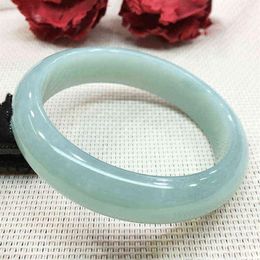 Myanmar Bracelet Round Natural Jade Ice Jade bracele Small Jewelry Light Fashion Accessoires Lucky Stone Gift For Mother X220273U