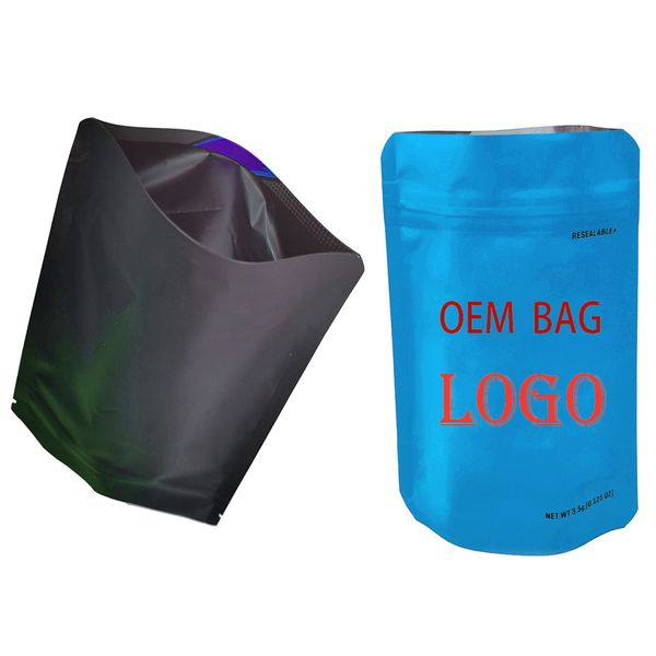 Bolsas con cremallera Mylar Paquete de cigarrillo electrónico personalizado Cartuchos de pluma Vape mate brillante Bolsa de embalaje con holograma Venta al por menor Cerradura con cremallera a prueba de niños OEM Caja de bolsa con logotipo personalizado vacío