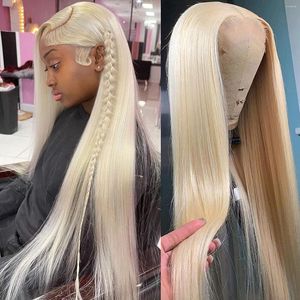 MYLOCKME Perruque Lace Front Wig blonde 30 pouces, cheveux humains 613 lisses, couleur miel, perruque frontale de qualité supérieure pour un look époustouflant