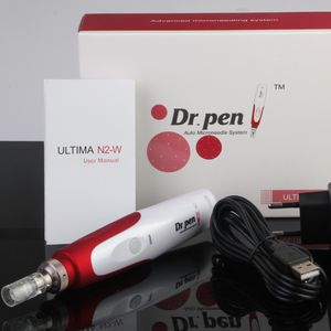 MyM Auto Derma Stamp Microneedle Pen Micro Therapy Pen Anti-envejecimiento Acné Cuidado de la piel Limpiador facial eléctrico con microagujas