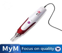 Rodillo eléctrico de microagujas MYM Pon Electric Derma Stamp Dermapen Micro aguja terapia Micro aguja MYM derma pen7300986