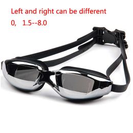 Myopie anti-buée lunettes de natation prescription professionnel optique neutre été lunettes de plongée étanche masque facial P230601