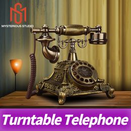 Mysterieuze Studio Geheime Kamer Escape Game Mechanisme Rekwisieten Elektronische Puzzel Telefoon Prop Telefoongesprek Draaitafel Telefoon