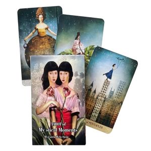 Mystical Moments Cards Guidebook Card Tarot Deck with PDF Beginner Divination Party Game Occult 220725