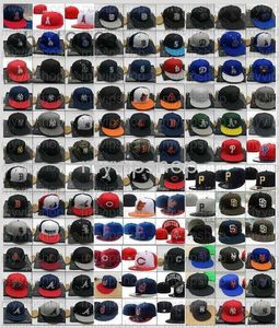 Myvipshop Toutes les équipes de baseball Casquettes ajustées Sports de gros Plat Chapeaux de football entièrement fermés Mode Femme Été Snapback Chapeau Bone 1ATQ