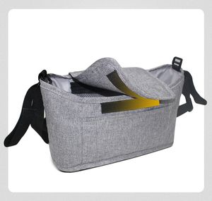 Myyshop cosmetische tassen Universal Stroller Bag Multifunctioneel grote capaciteit zakken grijs 71211