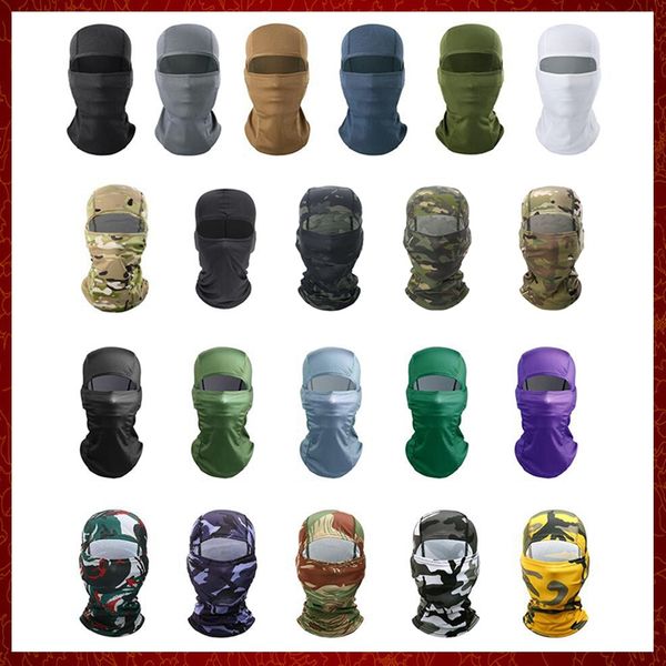 MZZ02 Moto Balaclava Moto Masque Complet Coupe-Vent Ski Tête Masques Tactique Motocross Vélo Biker Capuche Hommes Casque D'été