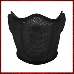 MZZ100 Winter Motorfietsmasker Balaclava Half Gezicht Masker Windproop Tactische ski fietsen Sjaaloor Warm masker Face Shield